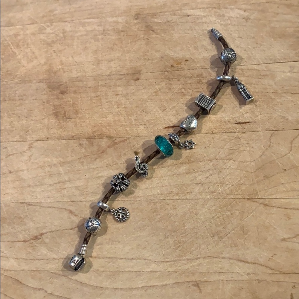 Pandora bracelet with all available charms on it!
